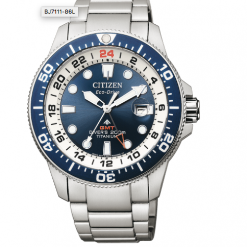 Foto Promaster Diver's ECo Drive Super Titanio GMT - BJ7111-86L